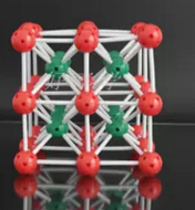 氯化铯晶体结构模型